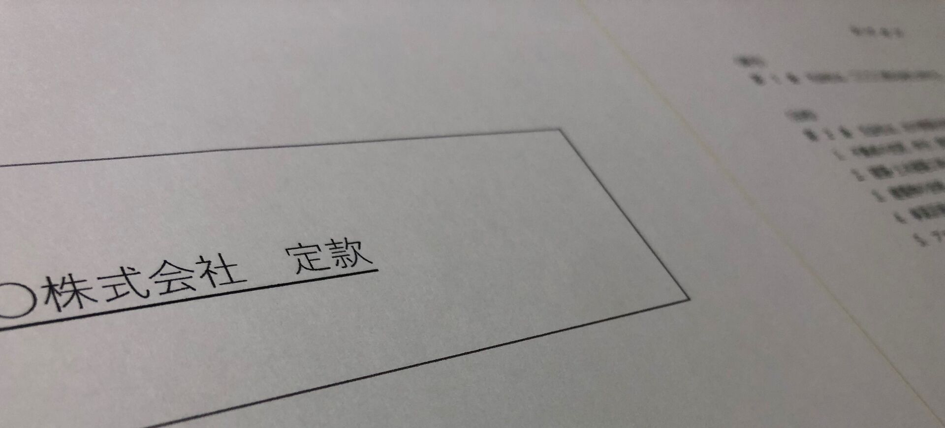 定款 (3)