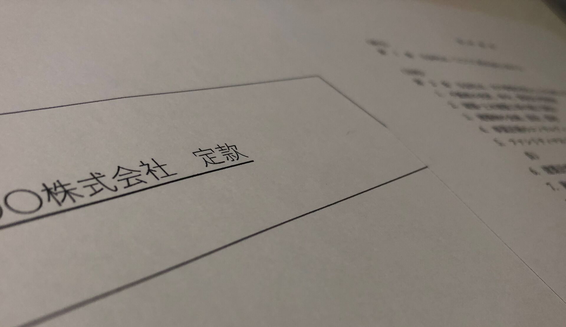 定款 (2)